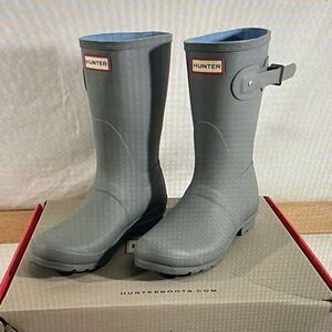 Hunter Light Gray Women's Winter & Rain Boots